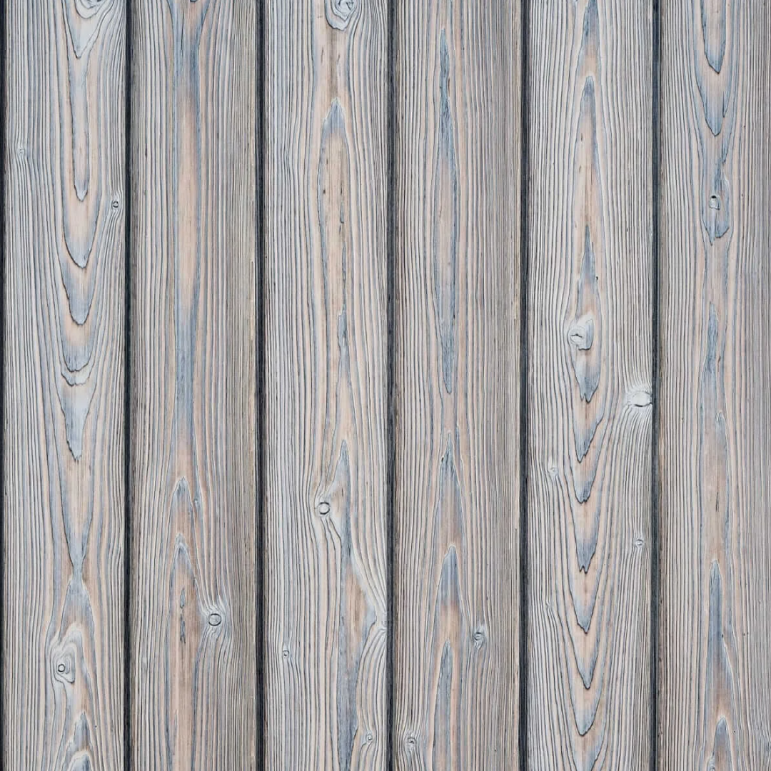 Bardage en bois mélèze brûlé argenté