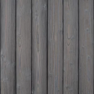 Bardage en bois brûlé épicéa gris clair